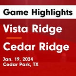 Soccer Game Recap: Cedar Ridge vs. Vista Ridge