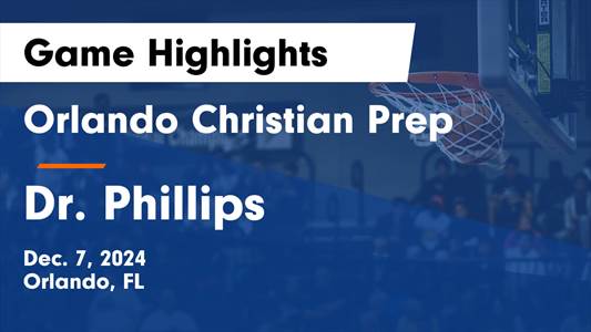 Basketball Game Preview: Dr. Phillips Panthers vs. Apopka Blue D