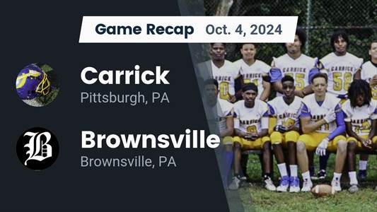 Football Game Preview: Carrick Raiders vs. Wheeling Central Cath