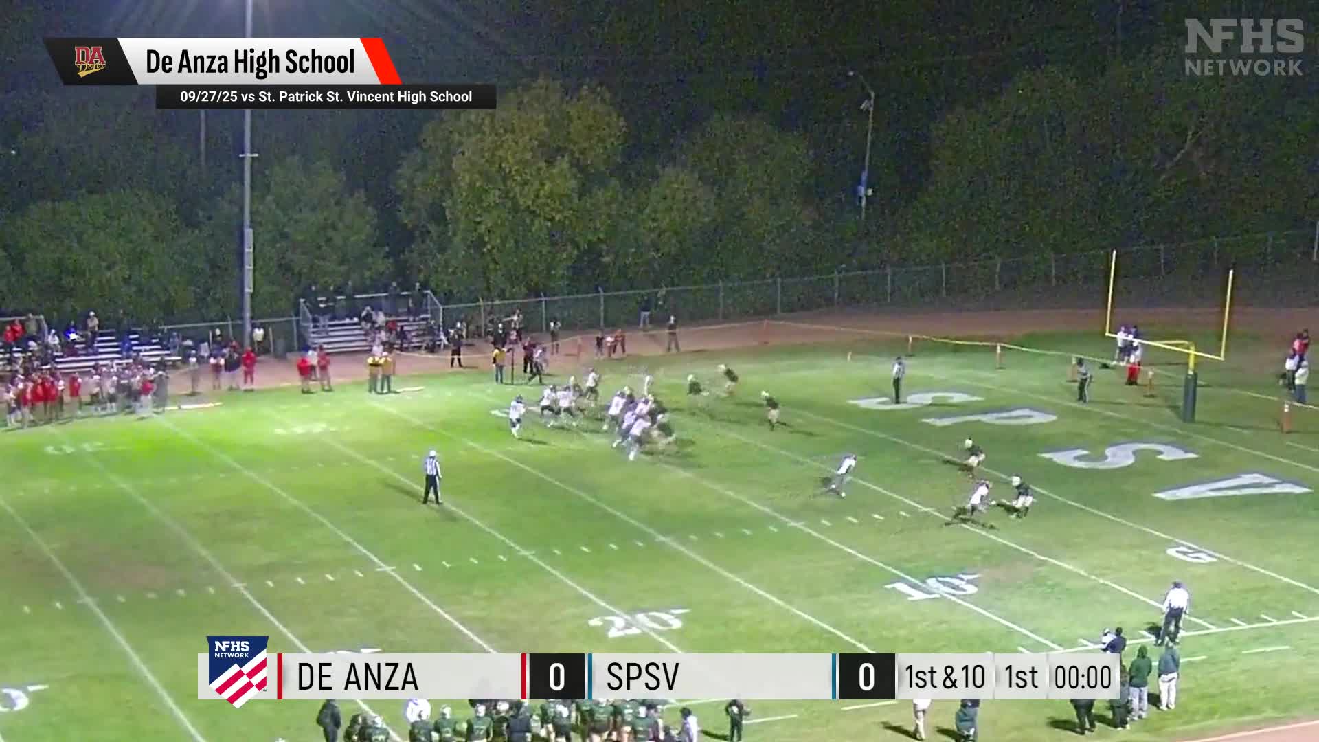 Football Recap: De Anza Comes Up Short Despite  Kaeno Alataua's Big Defensive Game