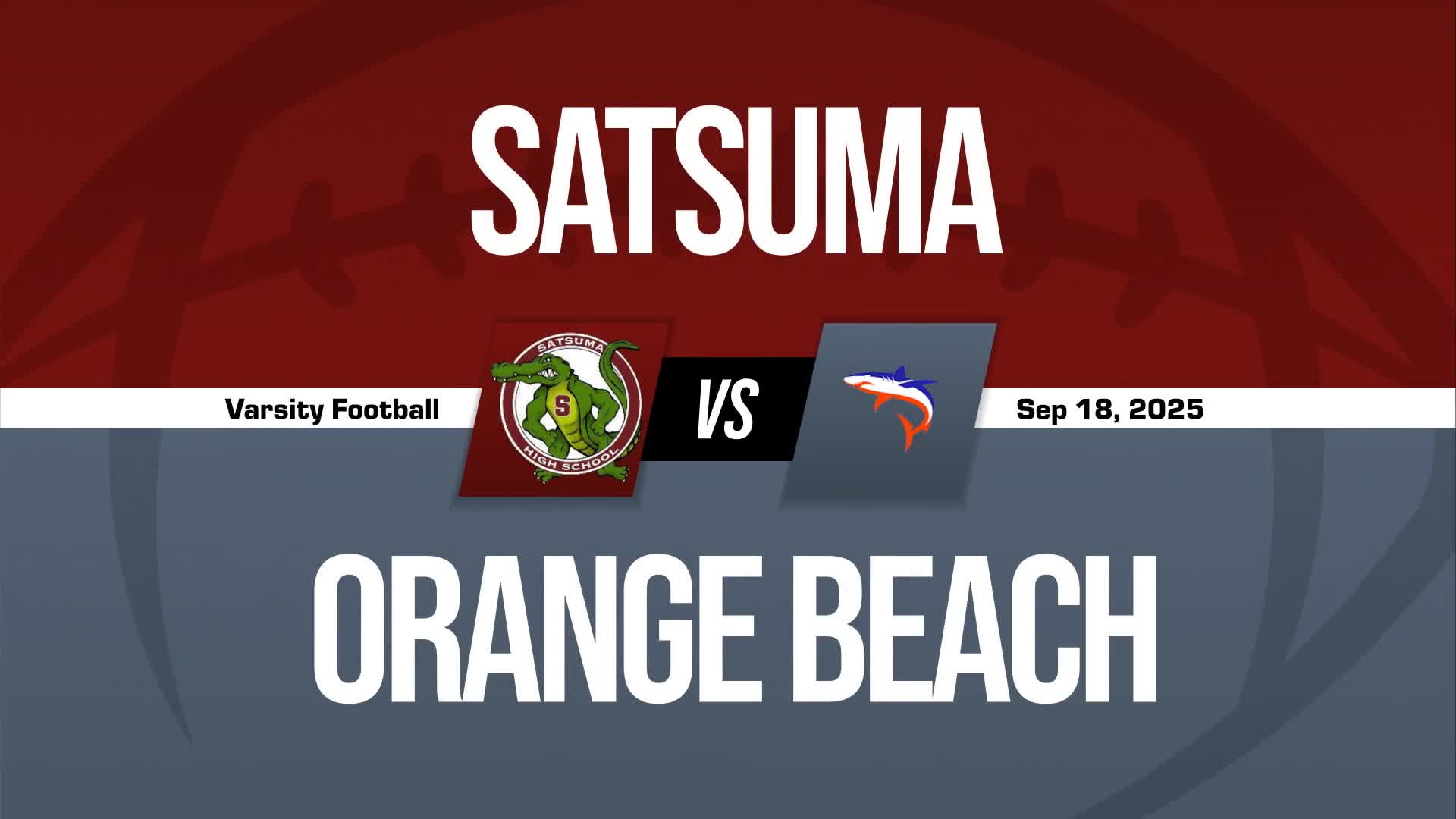 Football Recap: Satsuma Finds Home Field Redemption Against St. 