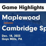Basketball Game Recap: Cambridge Springs Devils vs. Cochranton Cardinals