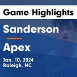 Apex takes loss despite strong  efforts from  Adley Calhoun and  Zaelyn White