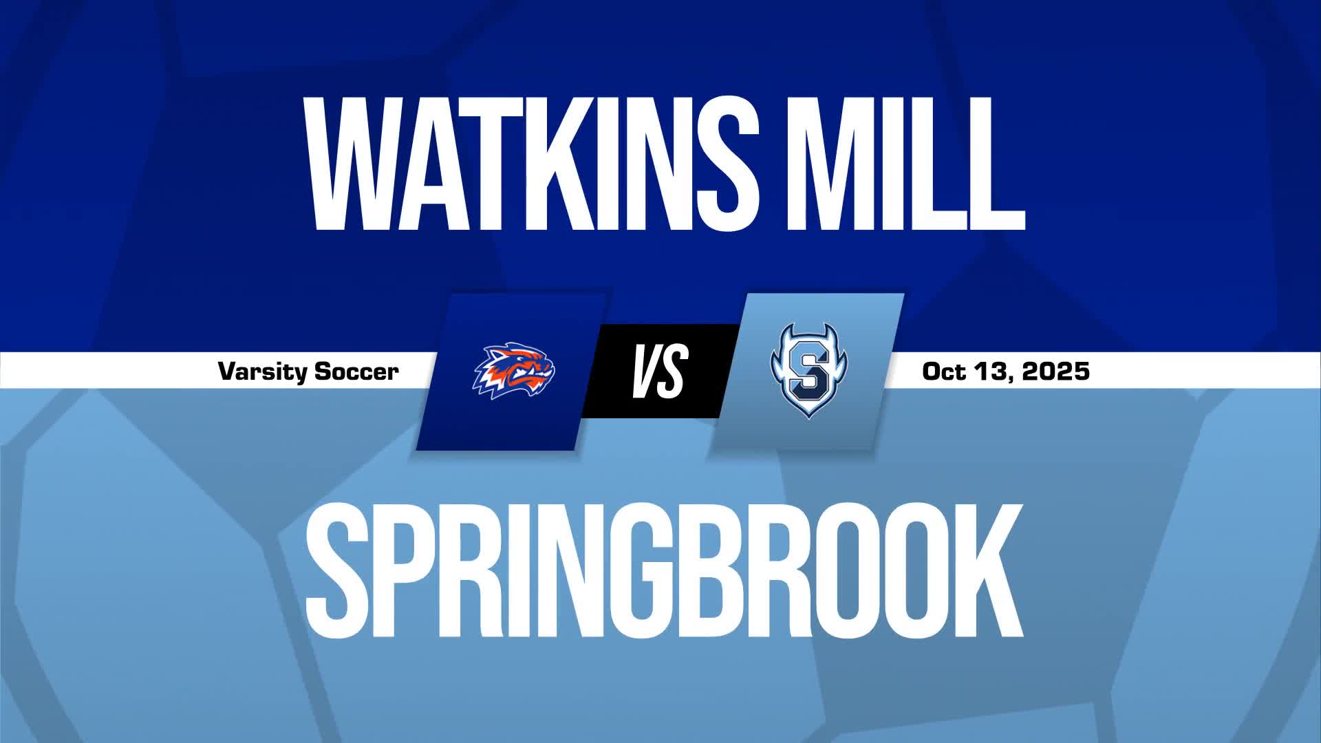 Soccer Recap: Springbrook's Luck Changes for the Better  on Mond