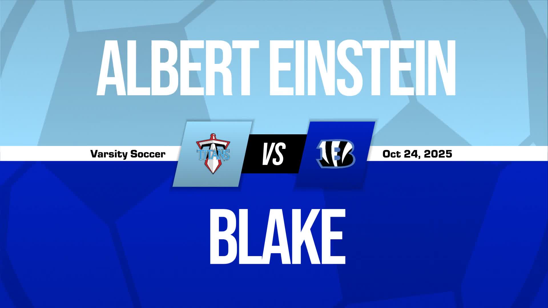 Soccer Game Preview: Einstein vs. Richard Montgomery