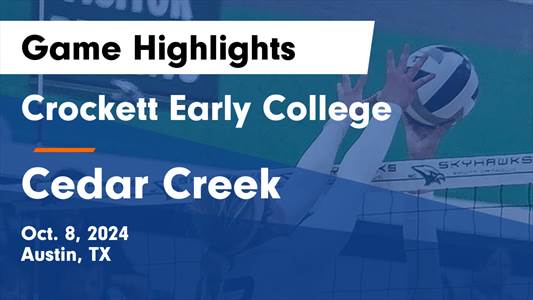 Volleyball Game Preview: Cedar Creek Eagles vs. Navarro Vikings