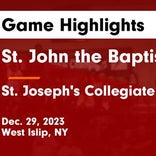 Basketball Game Recap: St. John the Baptist Cougars vs. St. Anthony's Friars