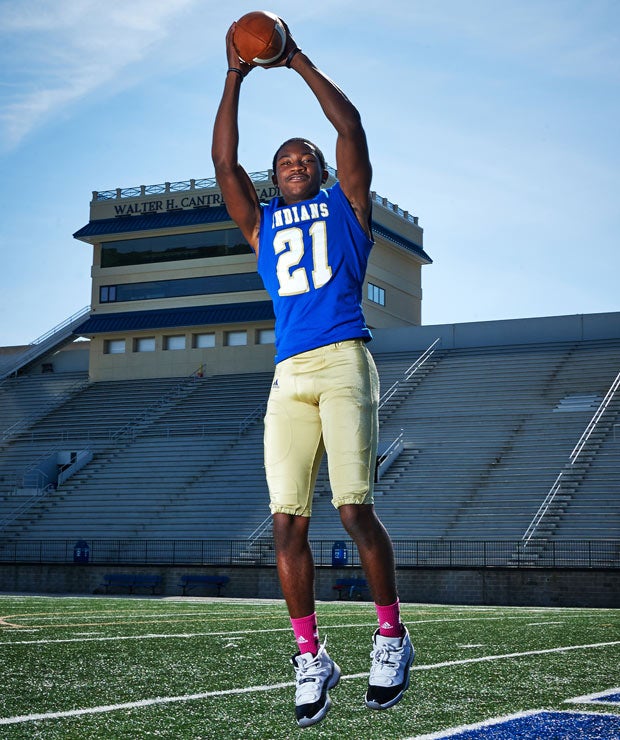 Receiver T.J. Rahming