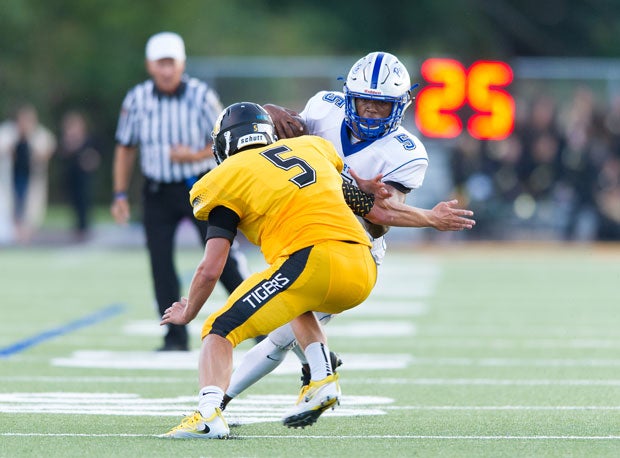Olentangy Liberty QB Brendon White threw for 235 yards and four scores last week.