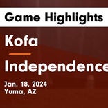 Kofa picks up fifth straight win at home