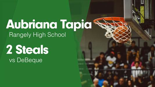 Aubriana Tapia Game Report: @ Vail Christian