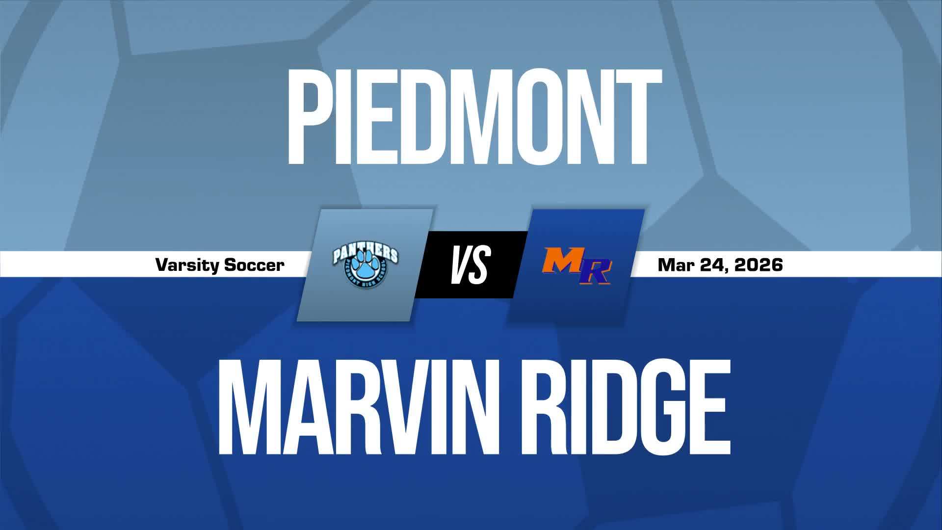 Soccer Recap: Marvin Ridge Drops Highest Score of Season Against Piedmont + How To Watch