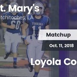 Football Game Recap: Loyola College Prep vs. St. Mary