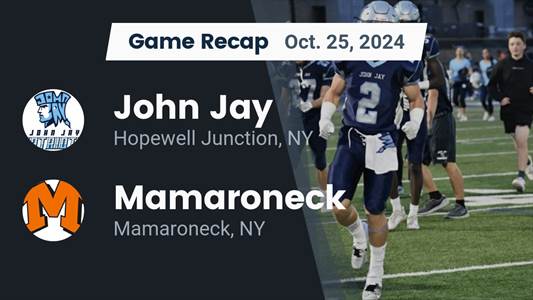Football Recap: John Jay Piles Up the Points Against Mount Verno