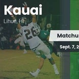 Football Game Recap: Kauai vs. Kapa'a