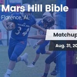 Football Game Recap: Mars Hill Bible vs. Sheffield