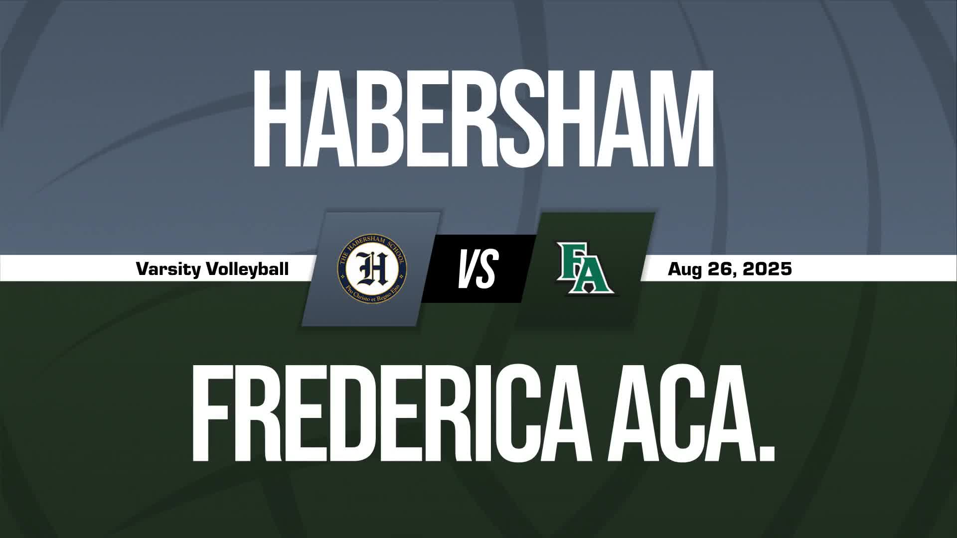 Volleyball Recap: The Habersham School Has No Trouble Against Veritas Academy