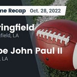 Football Game Preview: Pope John Paul II Jaguars vs. Springfield Bulldogs