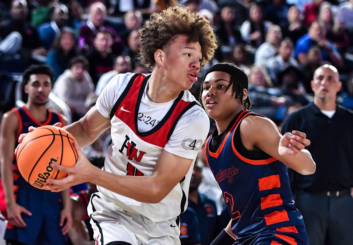 Harvard-Westlake senior Trent Perry helped lead the Wolverines to a 63-59 victory over Roosevelt after scoring 28 points. Harvard-Westlake moves on to the 2024 CIF Open Division State title game on Saturday. (File photo: Louis Lopez)