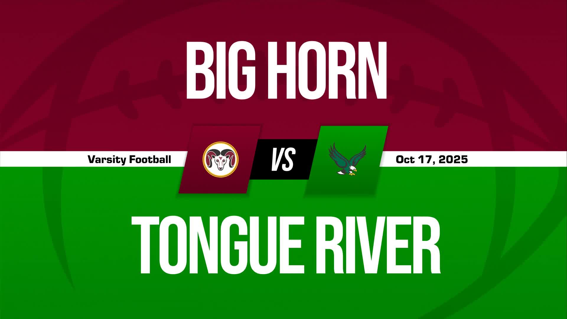 Football Game Preview: Tongue River Eagles vs. Glenrock Herders + How To Watch