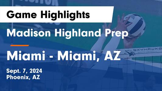 Volleyball Game Preview: Madison Highland Prep Heads Out