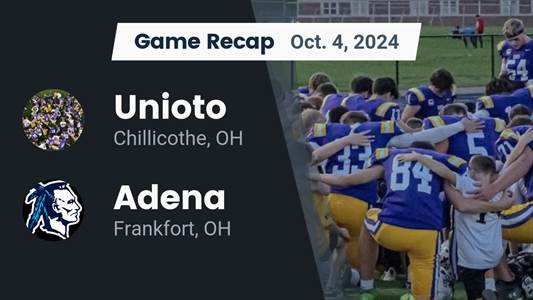 Football Recap: Adena Comes Up Short