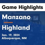 Manzano wins going away against Santa Fe