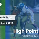 Football Game Recap: High Point vs. Surrattsville