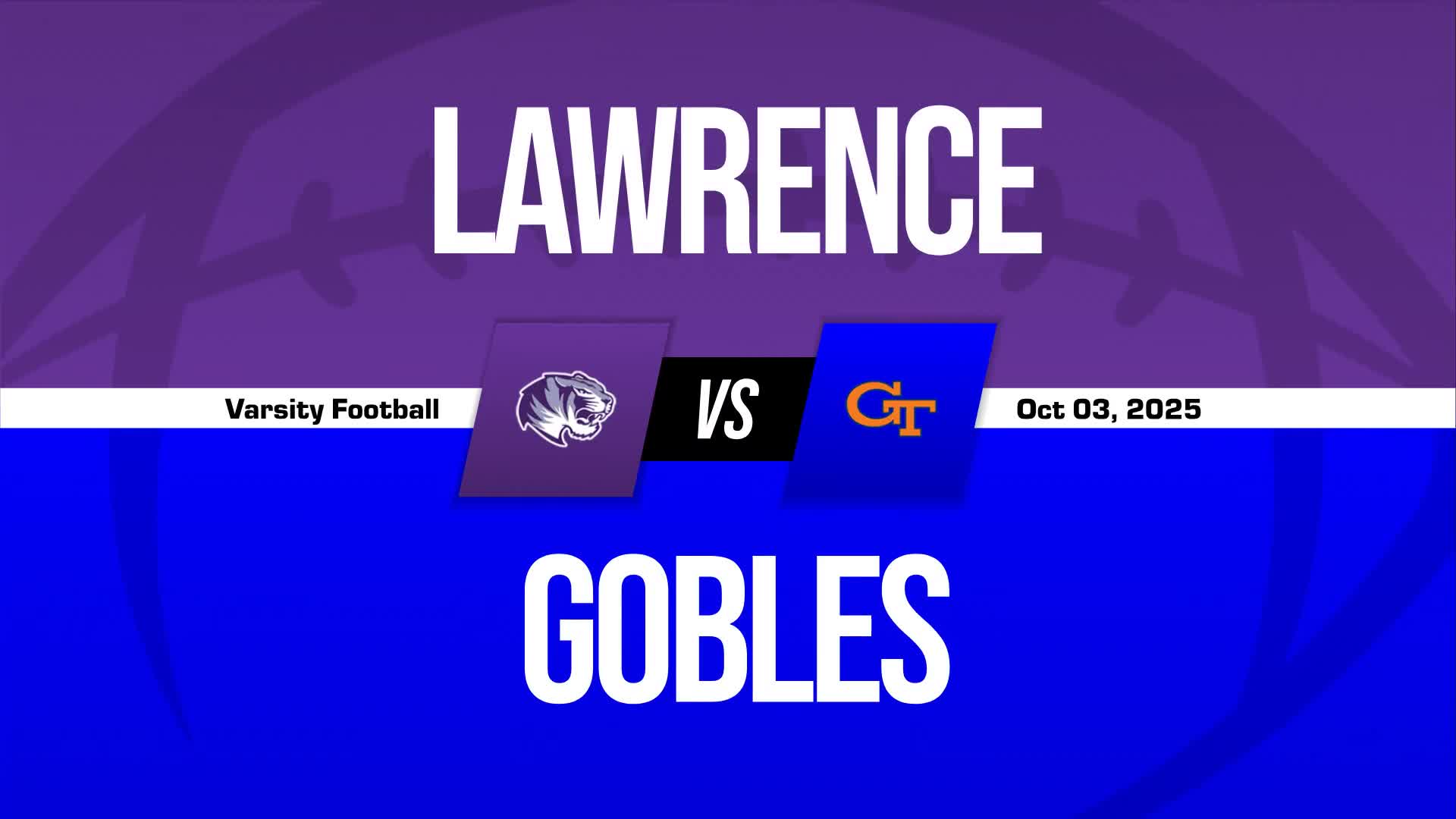 Football Recap: Lawrence Takes a Loss