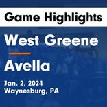 Basketball Game Recap: Avella Eagles vs. West Greene Pioneers