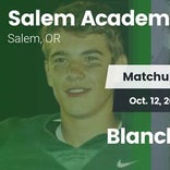 Football Game Recap: Salem Academy vs. Blanchet Catholic