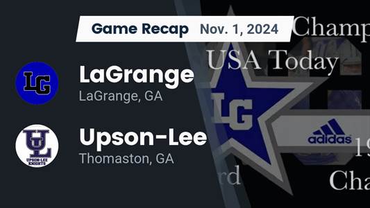 Football Recap: Upson-Lee Beats Lagrange for Their Fifth Straigh