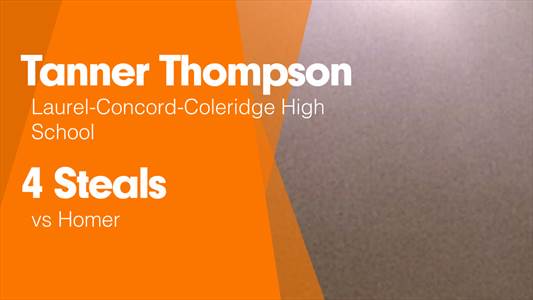 Tanner Thompson Game Report: vs Elkhorn Valley