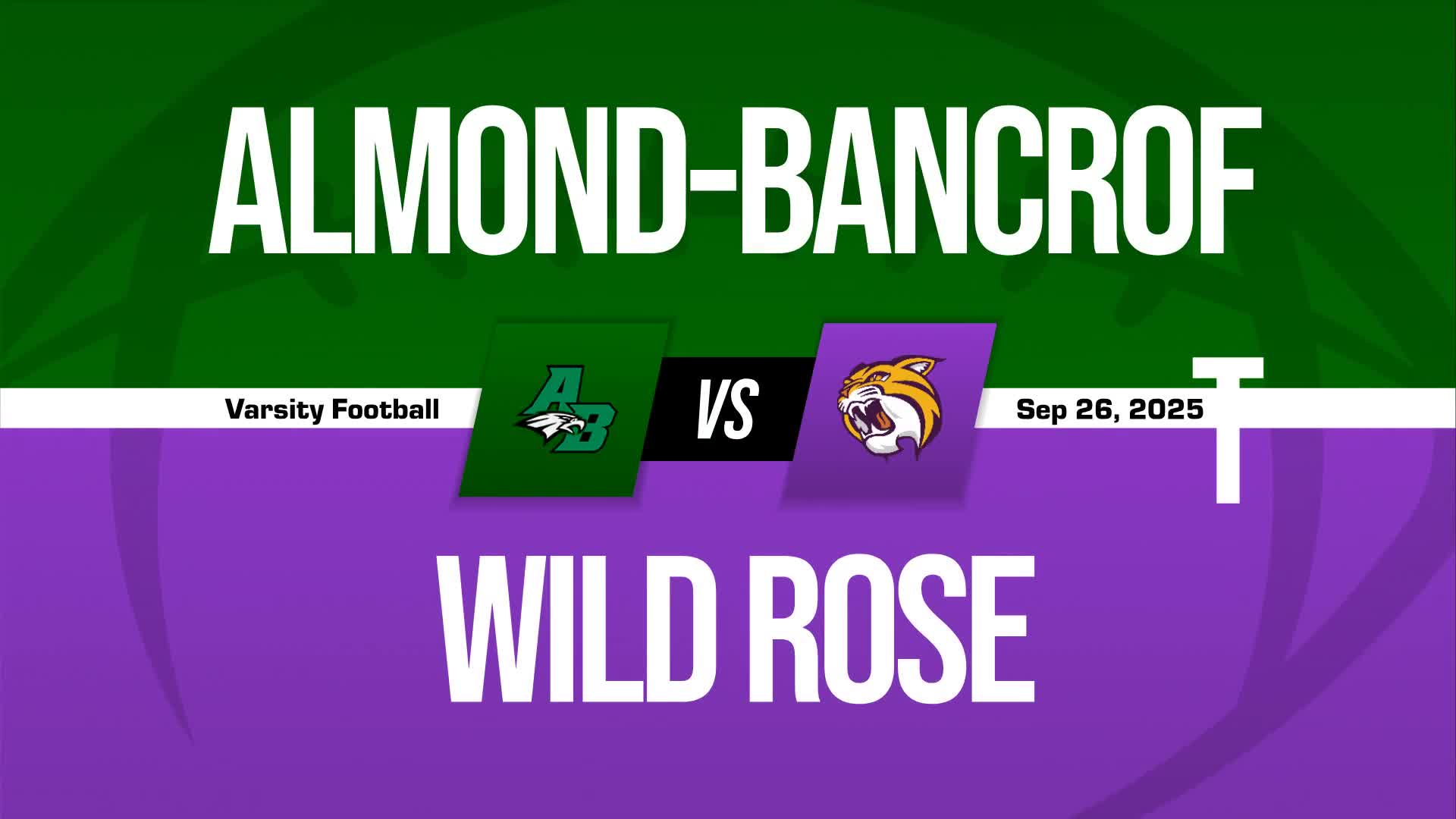 Football Recap: Almond-Bancroft Takes a Loss