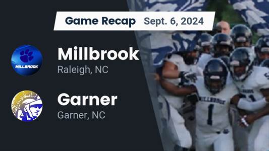 Football Recap: Garner Piles Up the Points Against Willow Spring