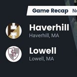 Football Game Recap: Lowell Red Raiders vs. Haverhill Hillies