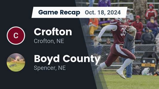 Football Recap: Crofton Picks Up Seventh Consecutive  Win