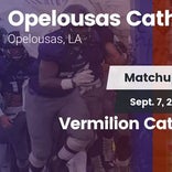 Football Game Recap: Vermilion Catholic vs. Opelousas Catholic