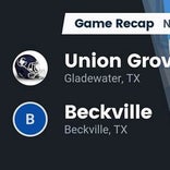 Beckville vs. Union Grove