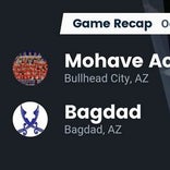 Football Game Recap: Bagdad Sultans vs. Mogollon Mustangs