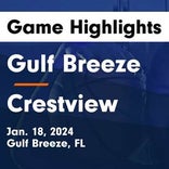 Gulf Breeze wins going away against Pensacola Catholic