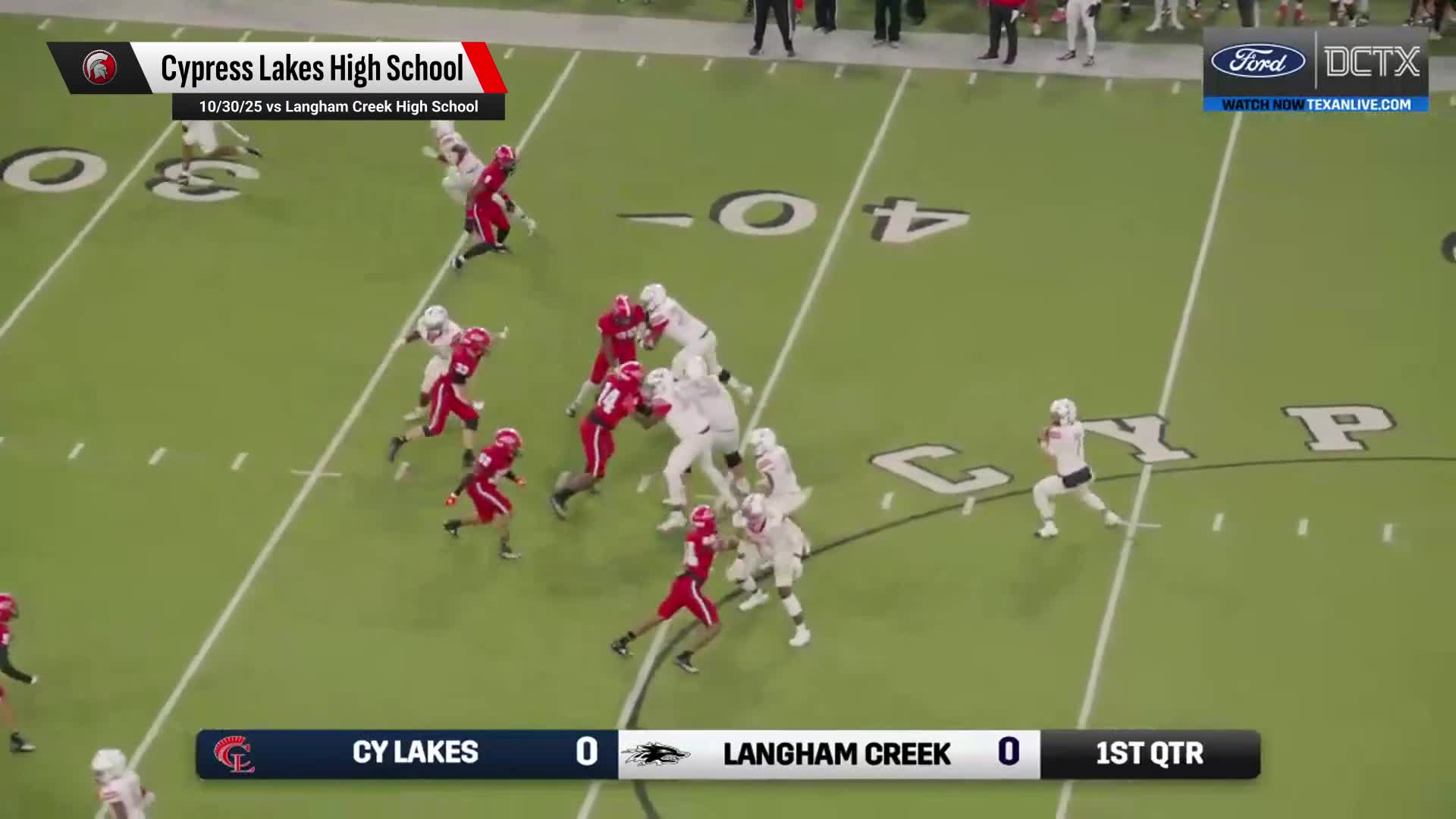 Football Recap: Theodis Fields Leads a Balanced Attack to Beat Cypress Springs + How To Watch