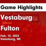 Basketball Game Recap: Vestaburg Wolverines vs. Carson City-Crystal Eagles