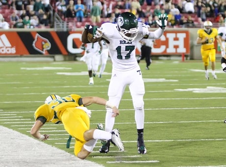 James Quick of Trinity is his offense's lethal weapon, much like Louisville's Teddy Bridgewater.