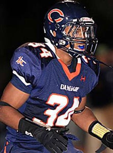 Terrell Newby scored 43 touchdowns
for Chaminade as a senior. 