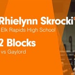Softball Recap: Rhielynn Skrocki leads Elk Rapids to victory over Bellaire
