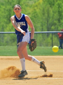 O'Connell pitcher Tori Finucane
allowed just three hits and struck
out 11.