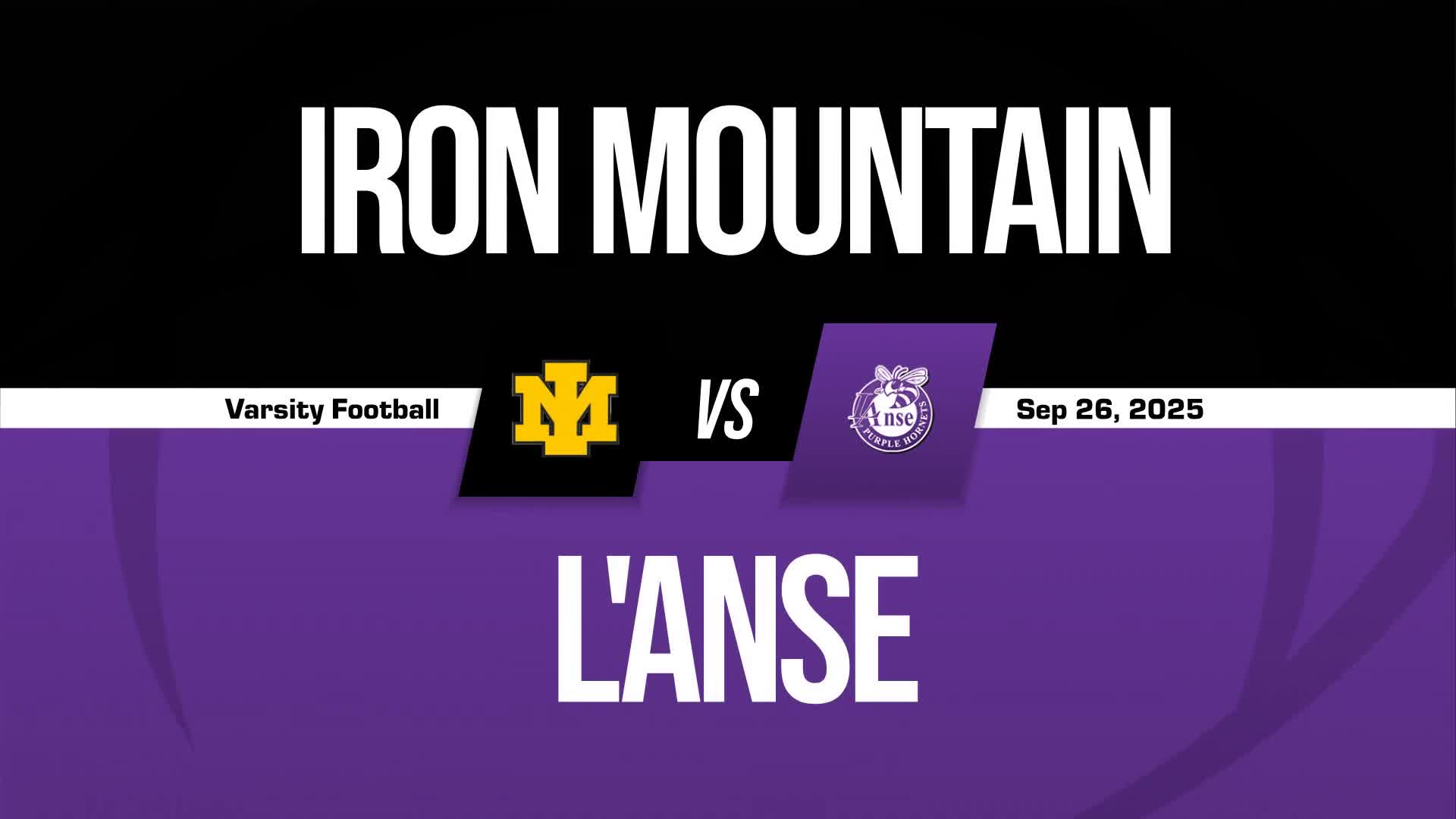 Football Recap: Make It Three in a Row for Iron Mountain