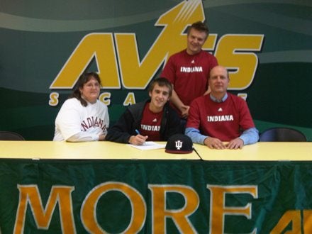 Kyle Hart signing to play baseball at Indiana University