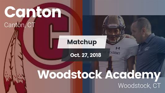 Football Game Recap: Canton vs. Woodstock Academy